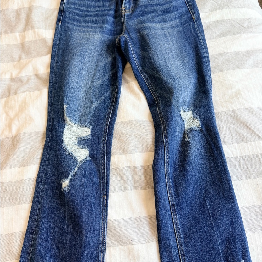 Lovervet Blue Distressed Women's Jeans